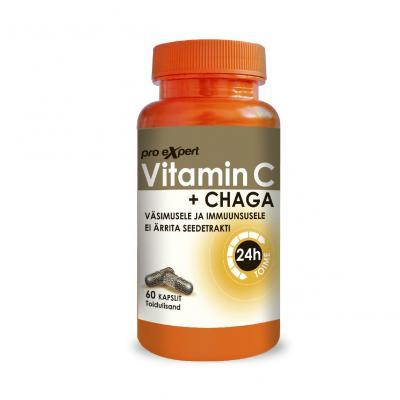 VITAMIN C PRO EXPERT+ CHAGA CAPS N60