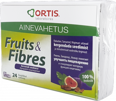 TEHOLAXA FRUITS&FIBRES KUUBIKUD N24