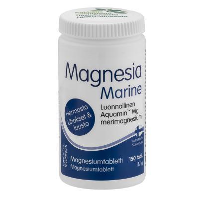 MAGNESIA MARINE LOODUSLIK MAGNEESIUM TAB N150