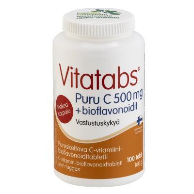 VITATABS PURU C 500MG  BIOFLAVONOIDIDEGA N100