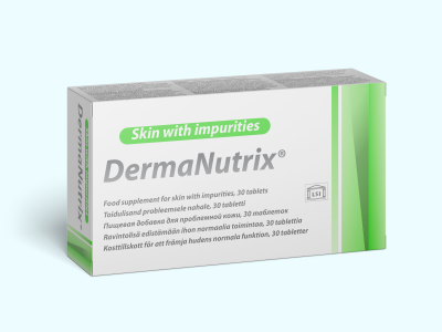 DERMANUTRIX ACNE TBL N30