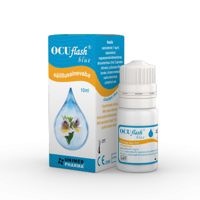 OCUFLASH BLUE SILMATILGAD 10ML N1 (silitusainevaba)