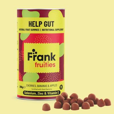 FRANK FRUITIES HELP GUT FRUIT GUMMIES PUUVILJANBID  N80