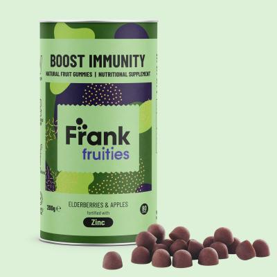FRANK FRUITIES BOOST IMMUNITY FRUIT GUMMIES PUUVILJANBID N80
