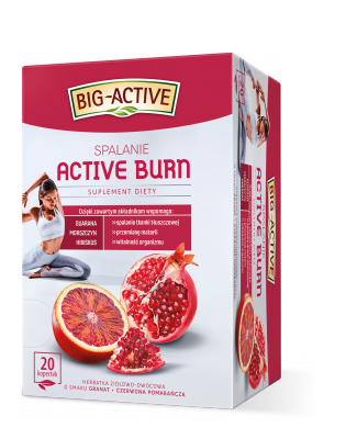 BIG-ACTIVE BURN RASVADE PLETAMISE TEE 2G N20