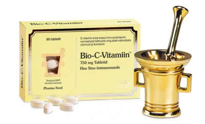 BIO-C-VITAMIIN TBL 750MG N60