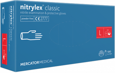 KINDAD MERCATOR NITRILE L  N100 PUUDRITA