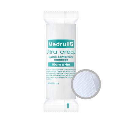 MEDRULL ULTRA-CREPP ELASTNE FIKSEERIV SIDE 10CM X 4M