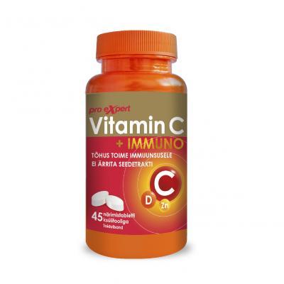 VITAMIN C PRO EXPERT+ IMMUNO närimistablett  N45