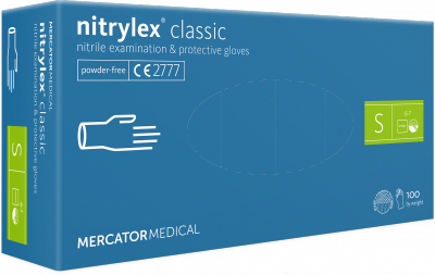 KINDAD MERCATOR NITRILE S  N100 PUUDRITA