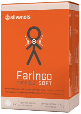 FARINGO SOFT KURGUPASTILLID N20