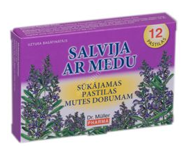 DR.MLLER PASTILLID SALVEI+MESI N12