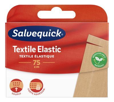 SALVEQUICK PLAASTER TEXTILE ELASTIC 75CM LÕIGATAV