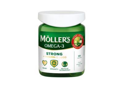 MÖLLER`S OMEGA-3 STRONG+VIT D CAPS N60