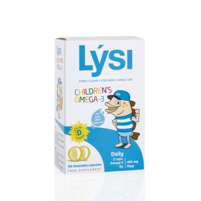 LYSI OMEGA-3 CHILDREN`S CAPS  N60