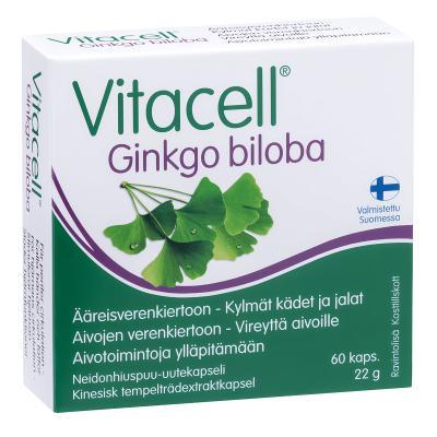 VITACELL GINKGO BILOBA CAPS N60