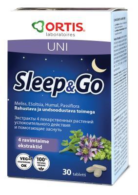SLEEP &amp; GO UNETABLETID KIIRE TOIMEGA TABL VEGAN N30