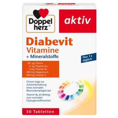 DOPPELHERZ AKTIV DIABEVIT VITAMIINID N30