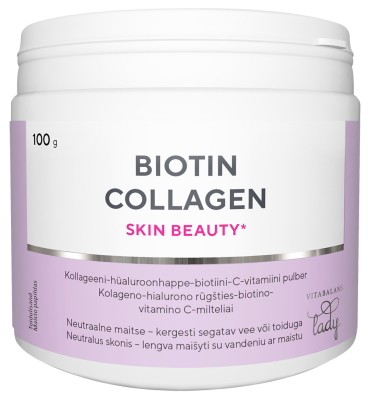 BIOTIIN COLLAGEN SKIN BEAUTY PULBER 100G