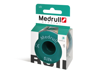 MEDRULL RULLPLAASTER SILK 2,5*500CM