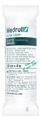 MEDRULL ULTRA-CREPP ELASTNE FIKSEERIV SIDE 10CM X 4M
