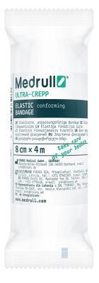 MEDRULL ULTRA-CREPP ELASTNE FIKSEERIV SIDE 8CM X 4M