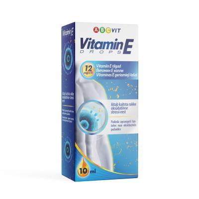 ABCVIT E-VITAMIINI TILGAD 10ML