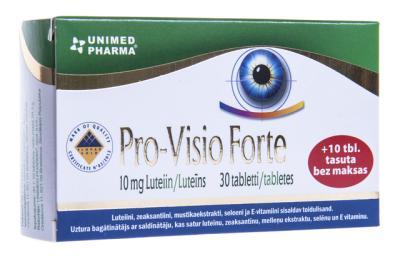 PRO-VISIO FORTE TBL 10MG N30+10