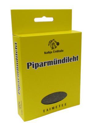 KUBJA PIPARMÜNDILEHT 15G KARP