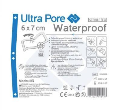MEDRULL ULTRA PORE STERIILNE VEEKINDEL HAAVAPLAASTER 6*7CM N1