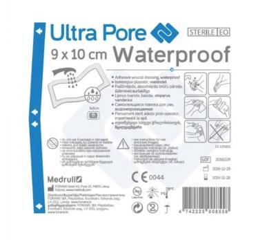 MEDRULL ULTRA PORE STERIILNE VEEKINDEL HAAVAPLAASTER 9*10CM N1