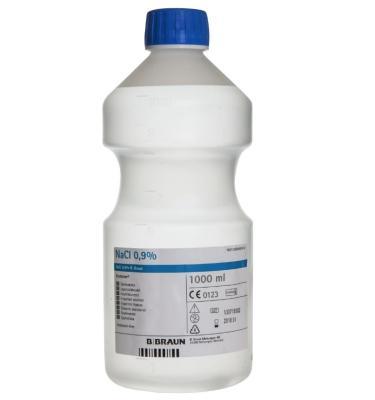 NATRII CHLORIDUM LOPUTUSLAHUS 0,9% 1000ML