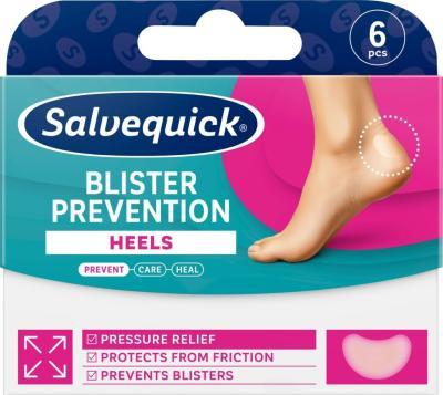 SALVEQUICK BLISTER PREVENTION HEELS 4x6,1CM N6