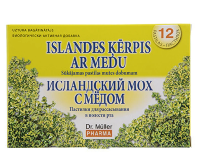 DR.MÜLLER PASTILLID ISLANDI SAMBLIK + MESI N12